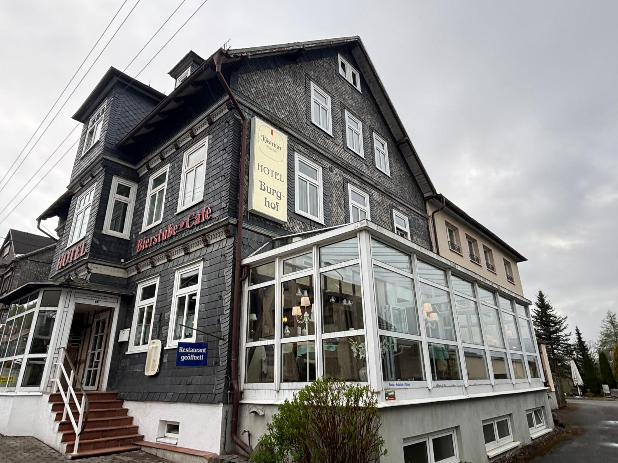Hotel Burghof Oberweißbach Exterior foto